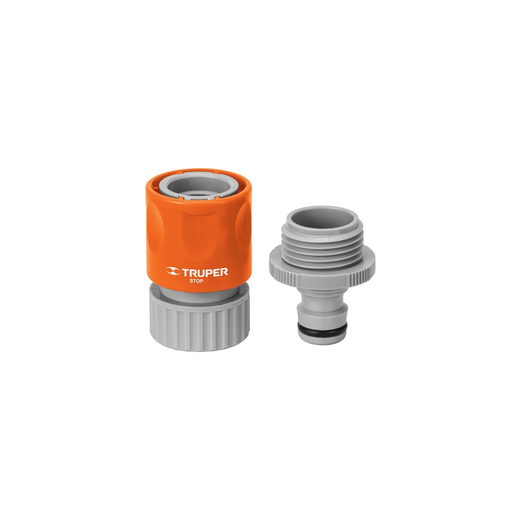 Conector 3/4' rápido de ABS manguera-acc. sistema click - Pag 185