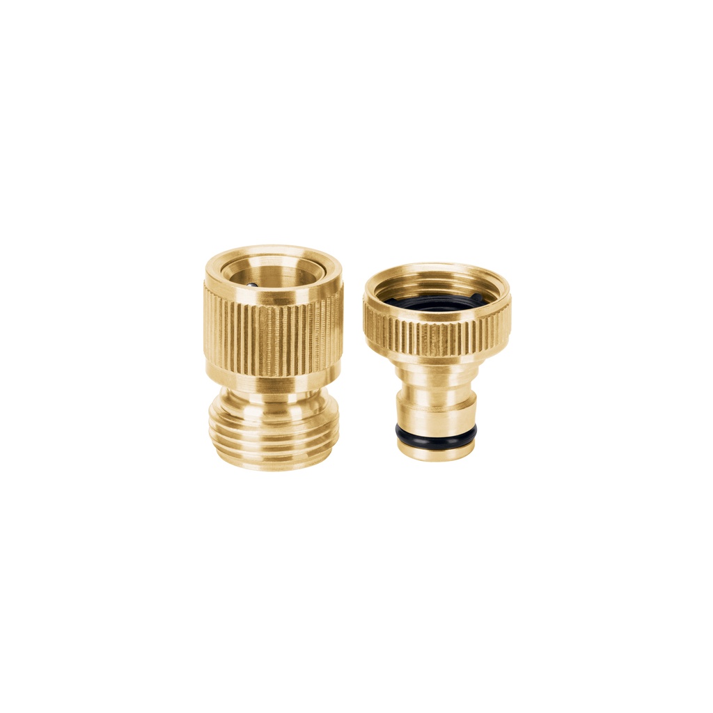 Conector 3/4' rápido de latón grifo-manguera sistema click - Pag 237