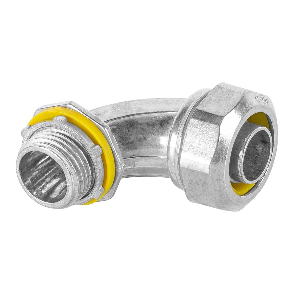 Conector curvo de 1/2' para tubo liquid tight, Volteck - Pag 576