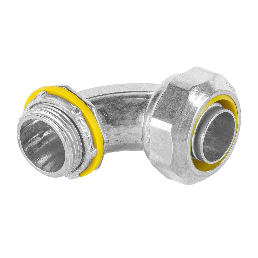 Conector curvo de 3/4' para tubo liquid tight, Volteck - Pag 576