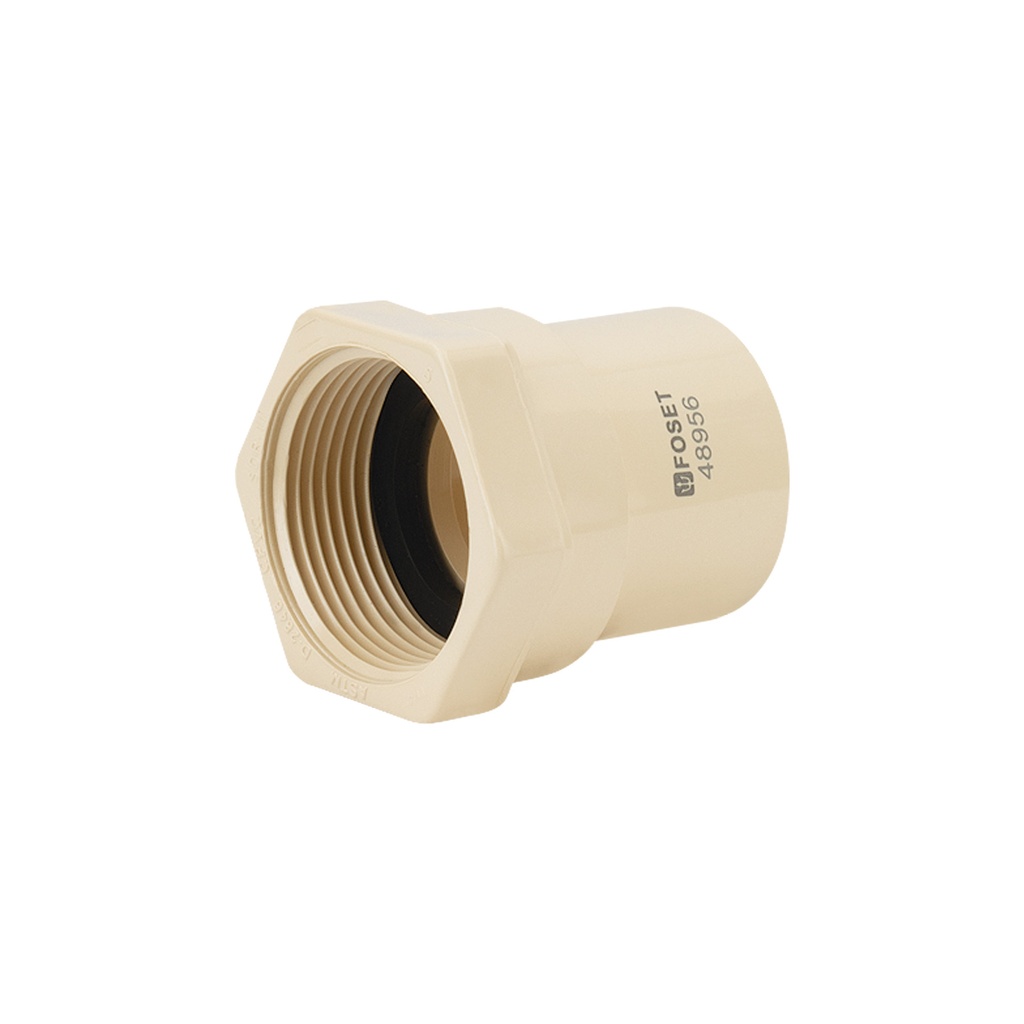 Conector hembra CPVC 1-1/4', Foset