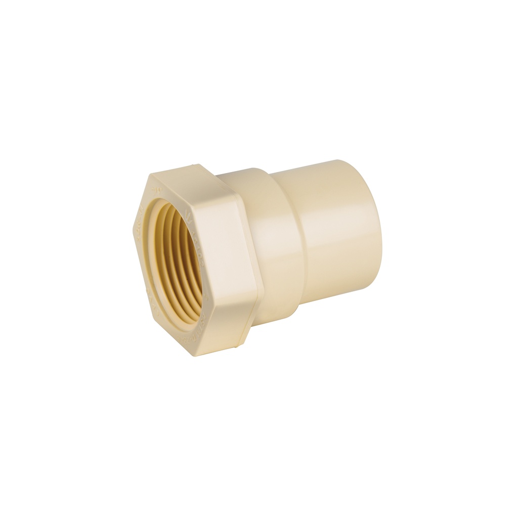 [T45102] Conector hembra de CPVC 3/4', Foset - Pag 525