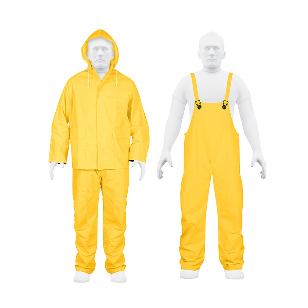 Conjunto impermeable doble capa, talla XG, Truper - Pag 458