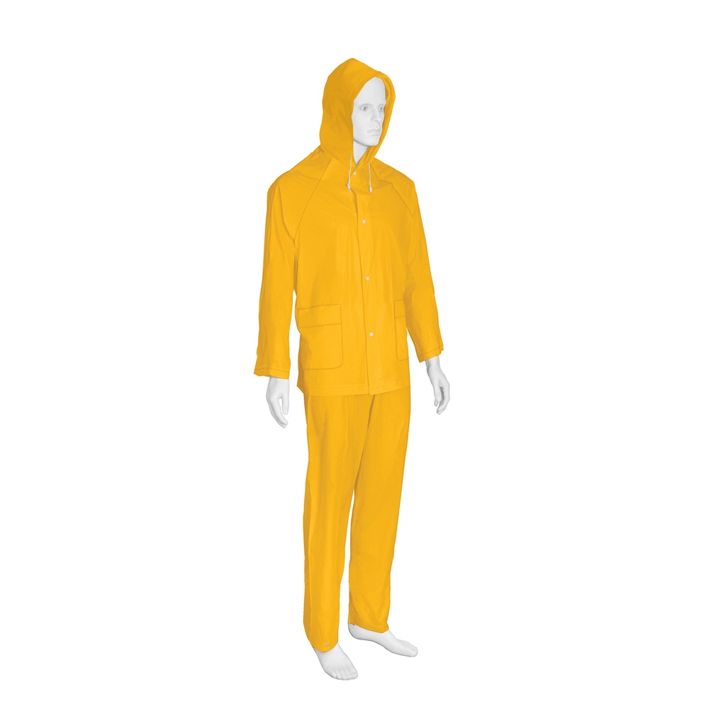 [T27093] Conjunto impermeable ligero de PVC, talla CH, Pretul