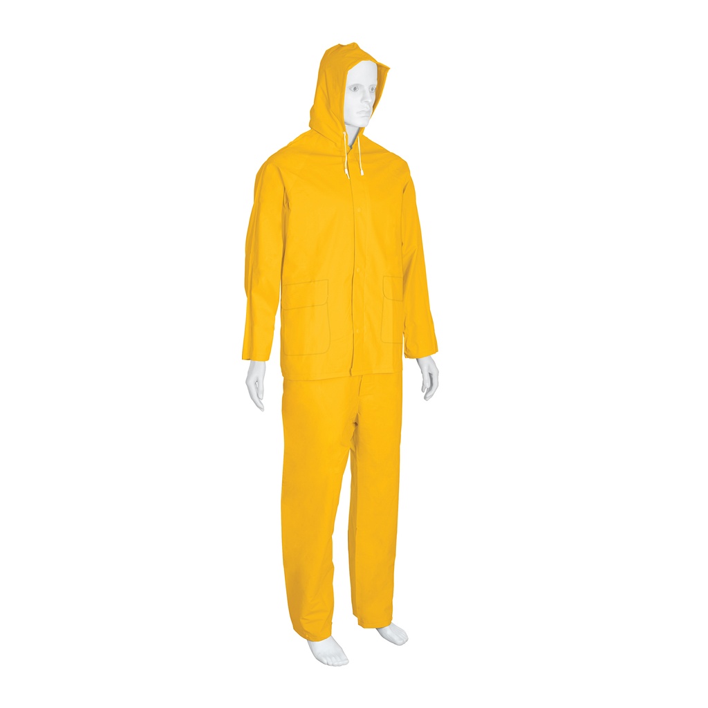 [T100911] Conjunto impermeable triple capa, talla CH, Truper Expert