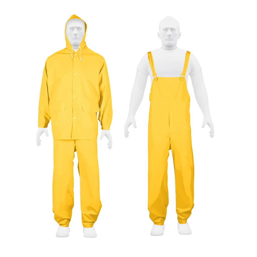 [T100913] Conjunto impermeable triple capa, talla G, Truper Expert