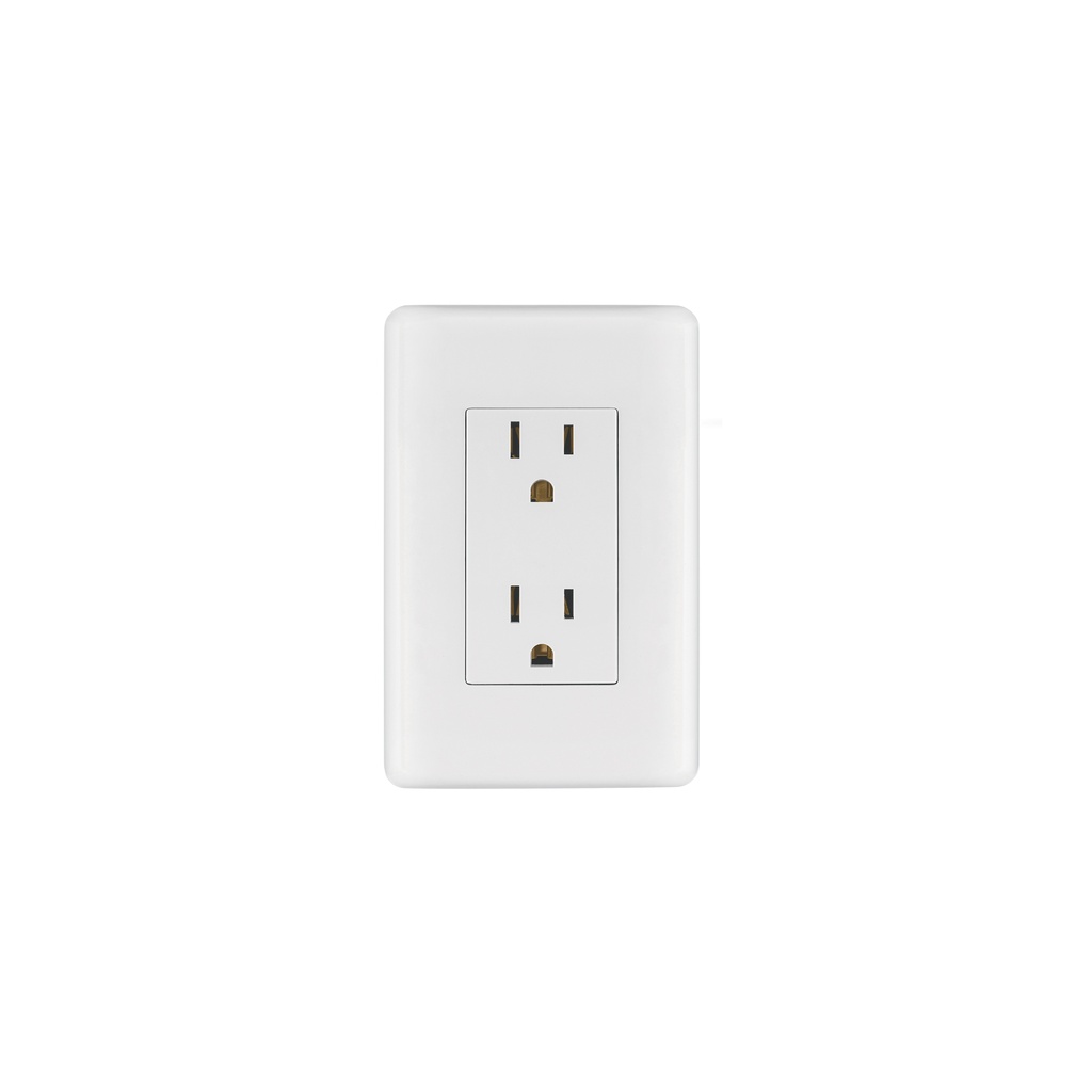 Contacto dúplex, 2 polos + tierra, Volteck Basic - Pag 540