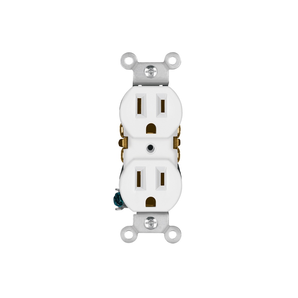 Contacto dúplex, 2 polos 3 hilos, Standard, blanco, Volteck - Pag 405