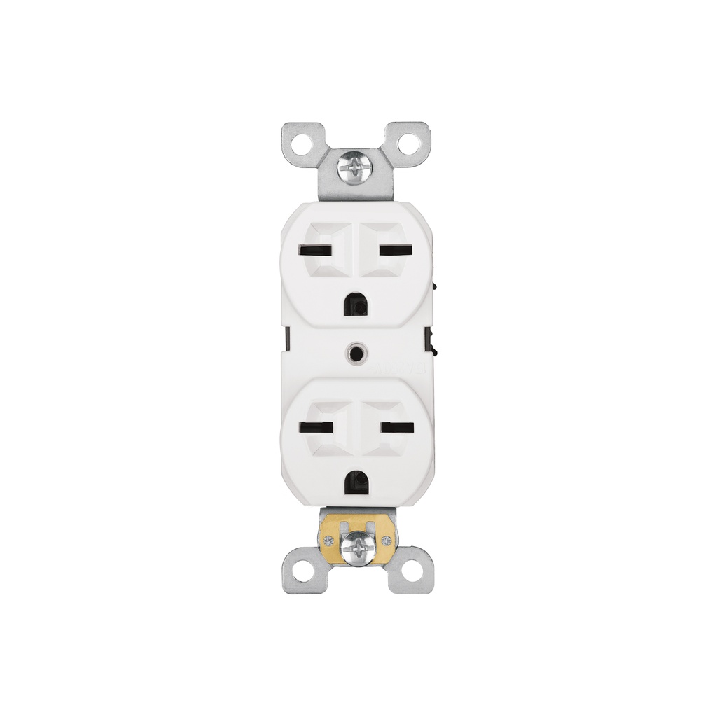 Contacto dúplex, cara de chino, Standard, blanco, Volteck - Pag 405