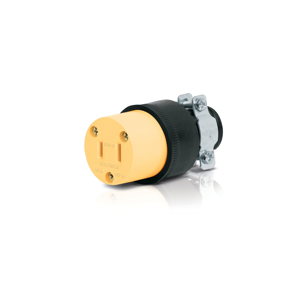 [T46119] Contacto industrial reforzado polarizado, Volteck