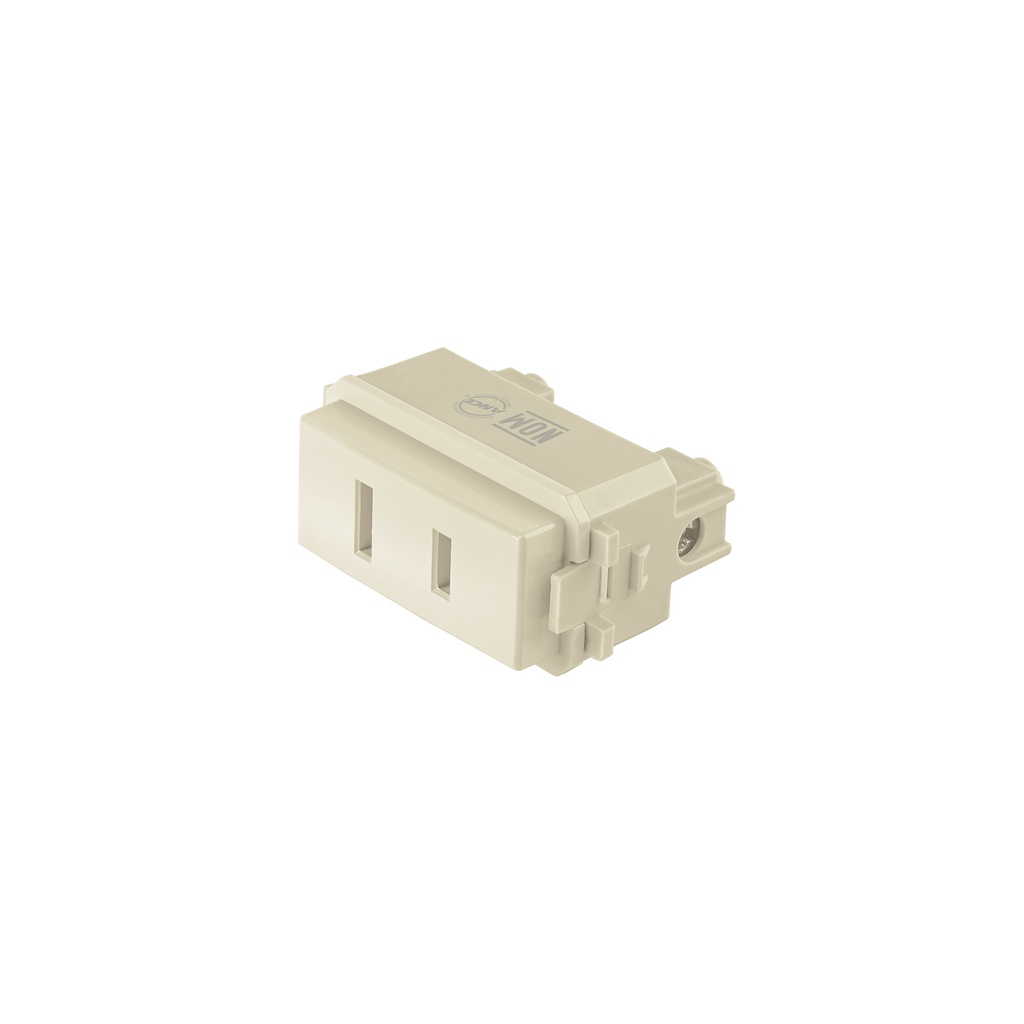 Contacto sencillo, 2 polos sin tierra, línea Italiana,marfil - Pag 393