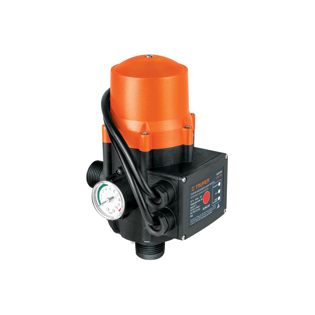 Control automático de presión de bombas para agua, 90° - Pag 48