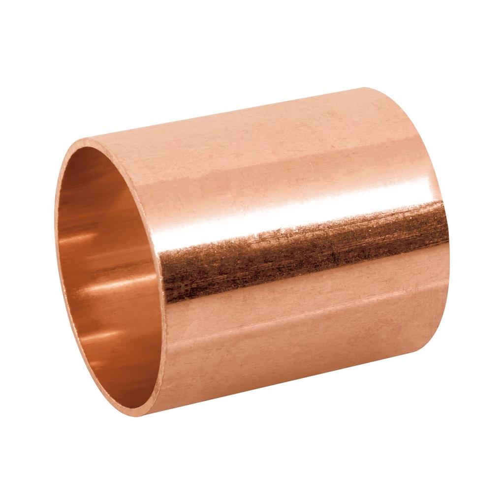 [T48852] Cople de cobre de 1-1/2' sin ranura, Foset