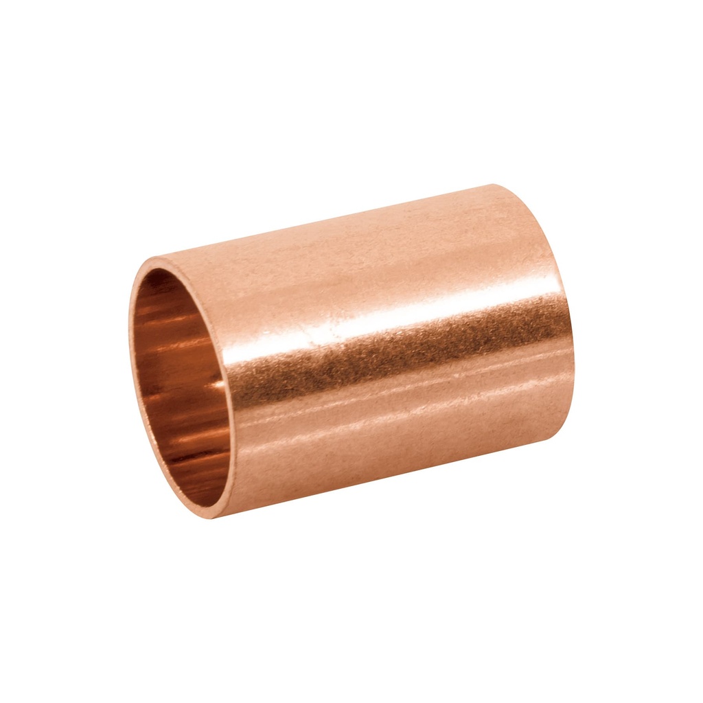 [T41290] Cople de cobre de 1/2' sin ranura, Foset