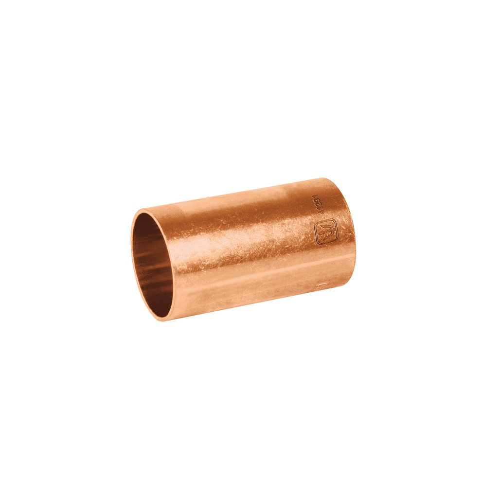 [T41291] Cople de cobre de 3/4' sin ranura, Foset