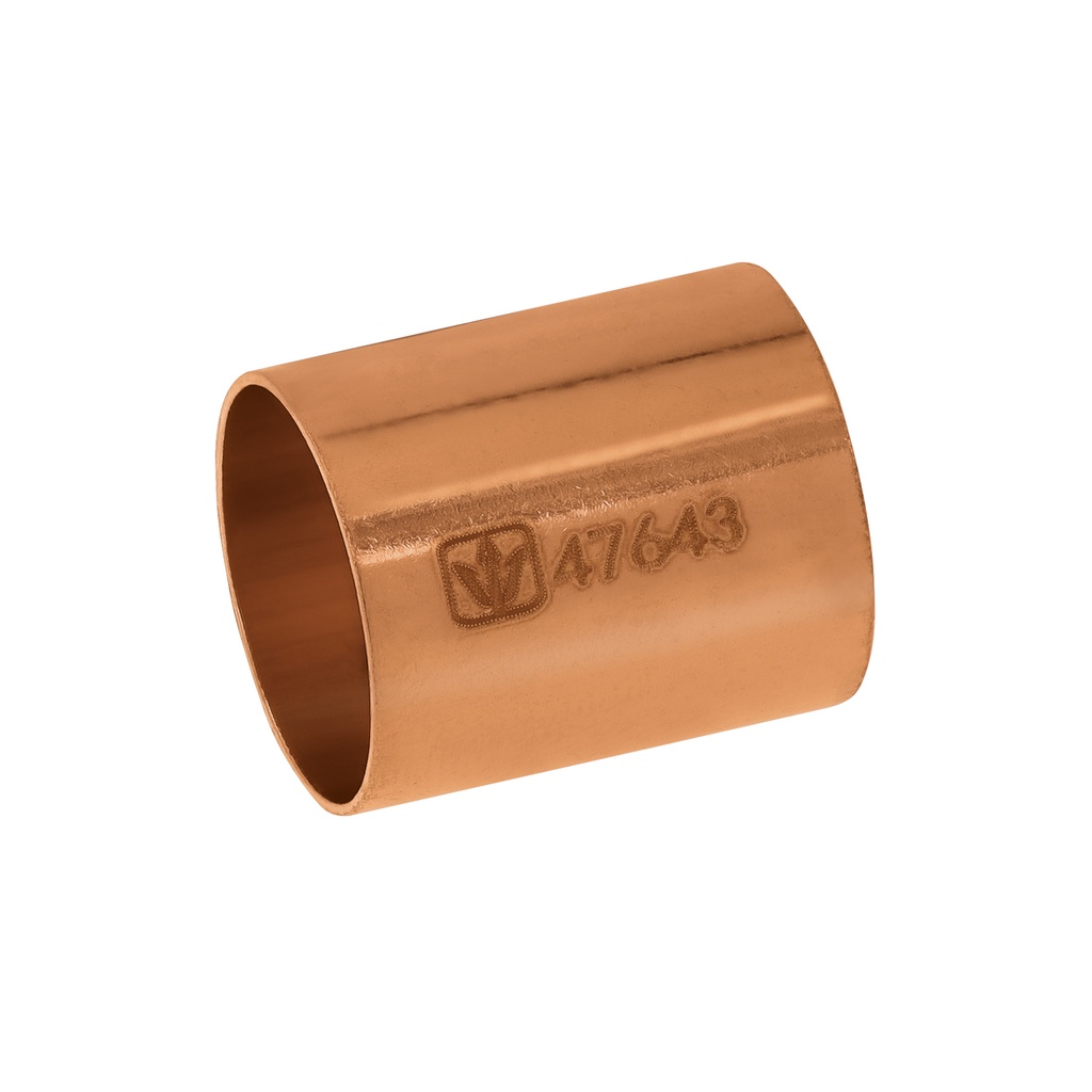 Cople de cobre sin ranura de 1/2', Foset Basic - Pag 533