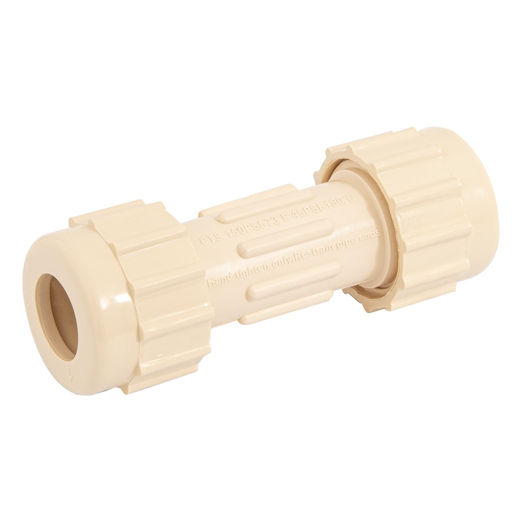 Cople de compresión CPVC de 1/2', Foset - Pag 525
