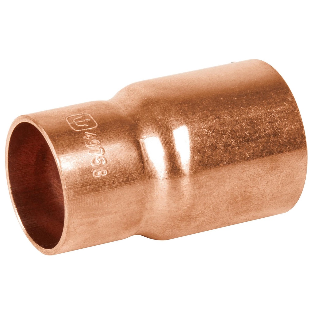 Cople reducción bushing cobre, 1'x 3/4', Foset - Pag 711