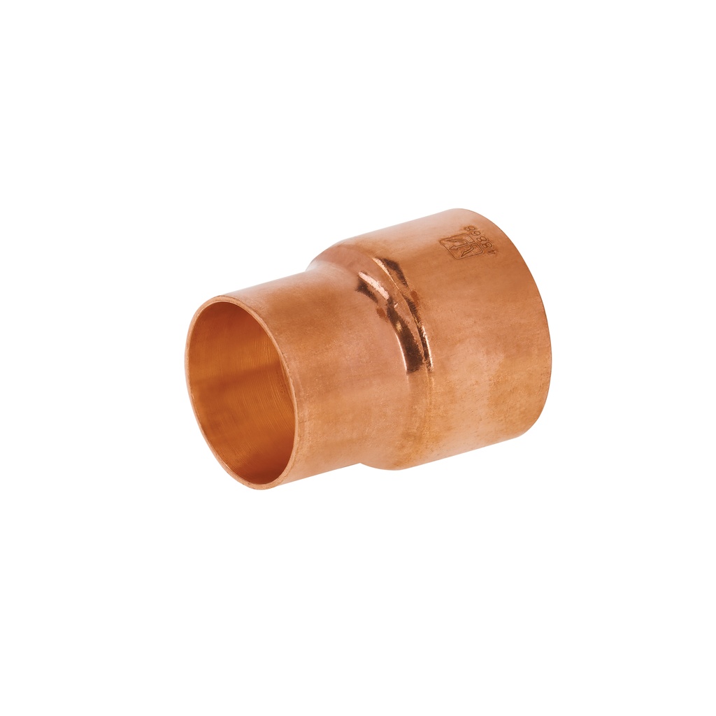Cople reducción campana cobre 1-1/4' x 1', Foset