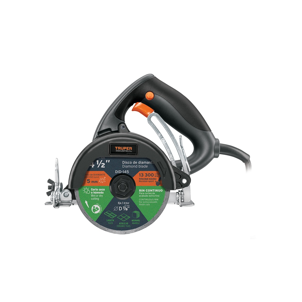 Cortador de azulejos eléctrico 4-1/2' 1320 W, industrial