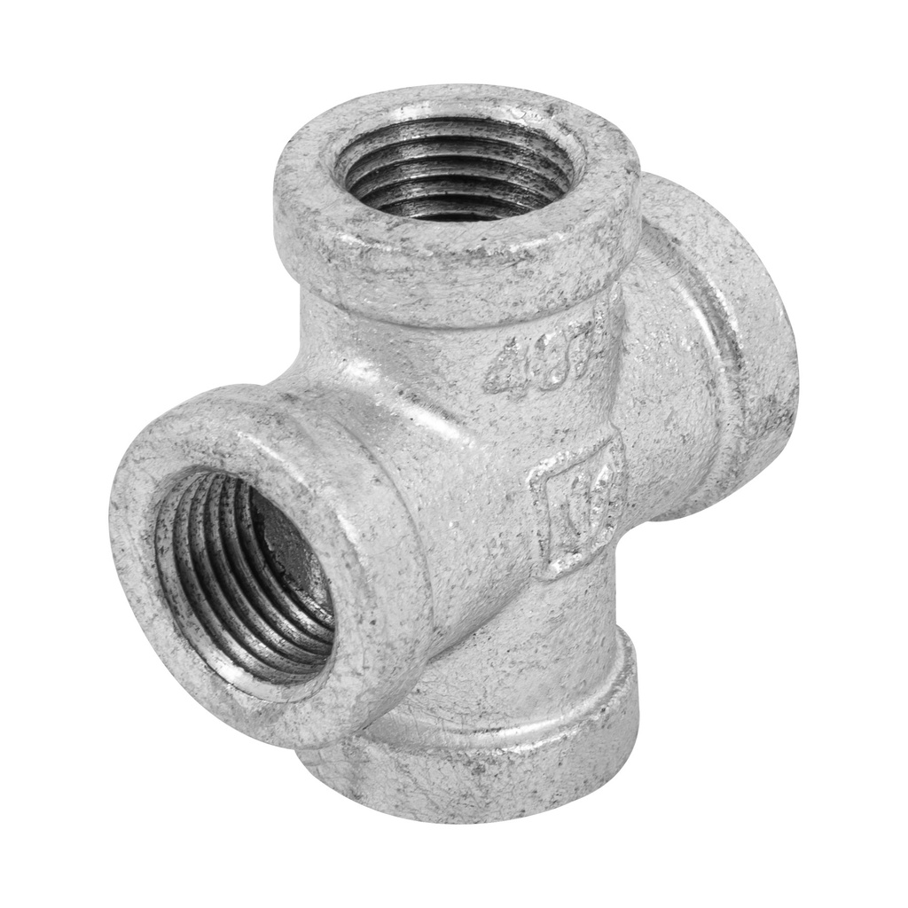 [T48743] Cruz de acero galvanizado 1/2', Foset