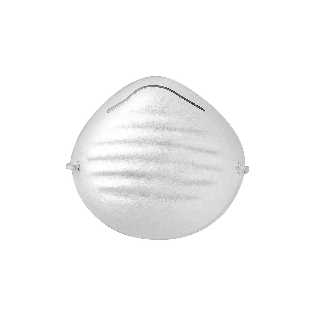 [T14250] Cubrebocas tipo concha por pieza en caja de 50 pz, Truper