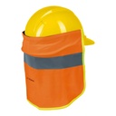 Cubrenuca para casco, naranja con reflejante, Truper - Pag 437