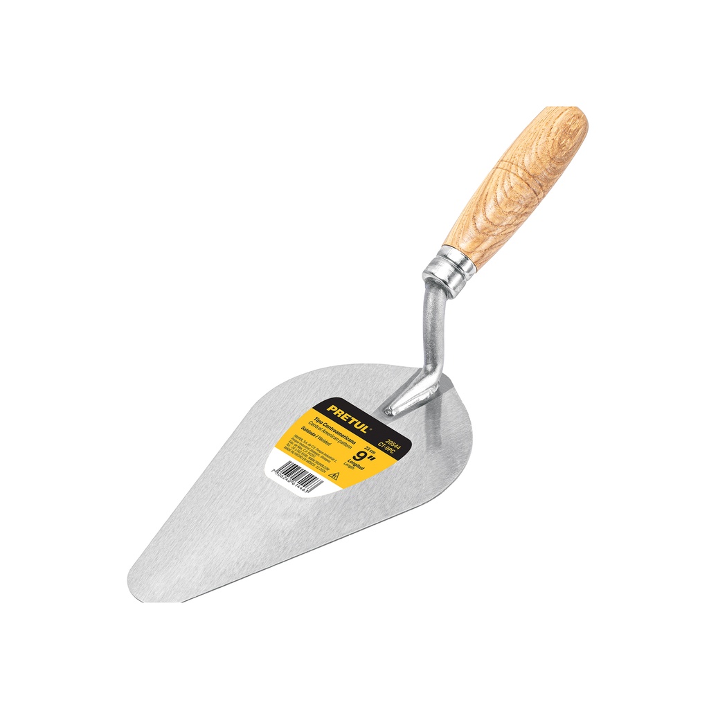 Cuchara para albañil 9' tipo centroamericana, Pretul