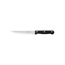 Cuchillo liso para asado 5' mango de plástico, Pretul