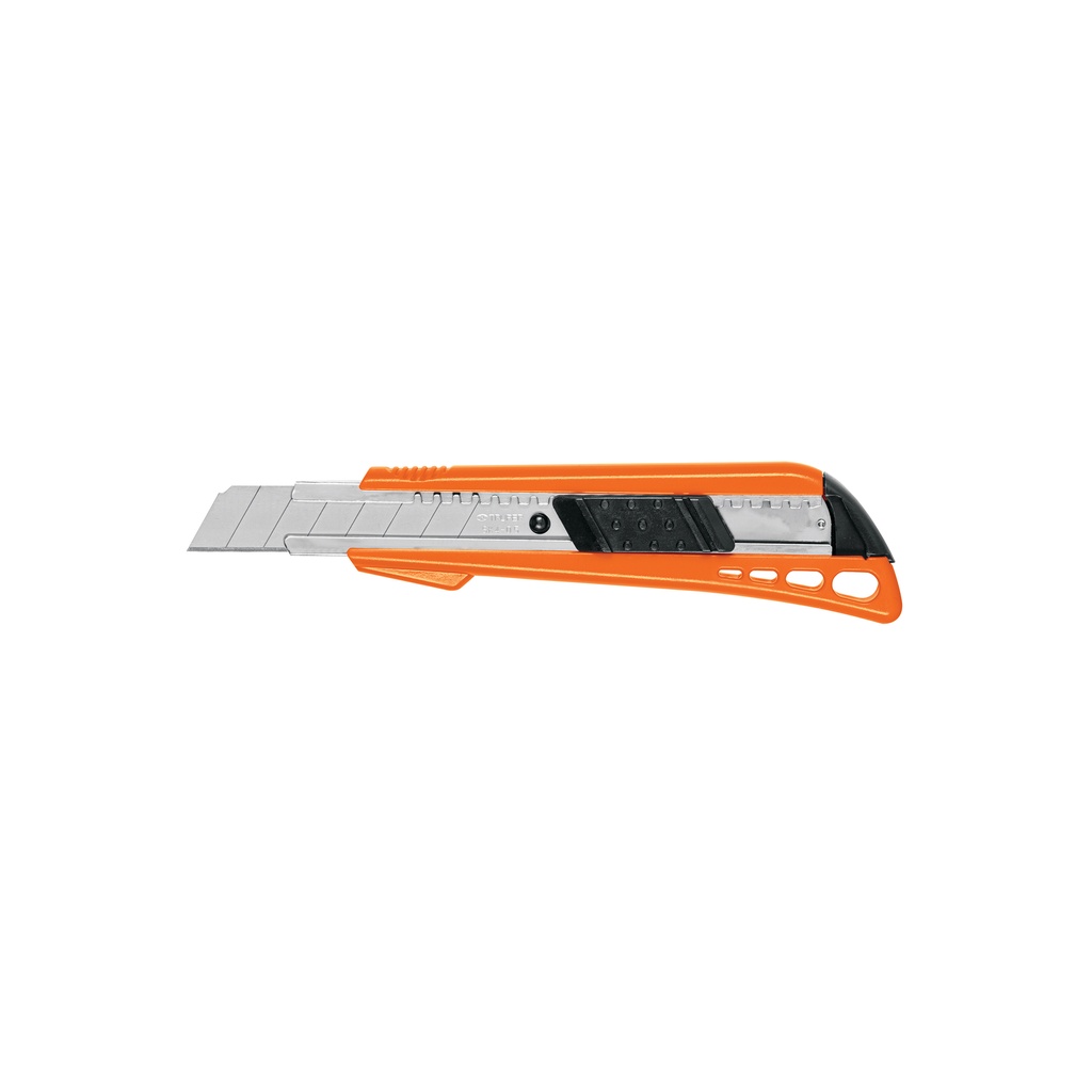 Cutter 18 mm reforzado de plástico con alma metálica, Truper - Pag 112