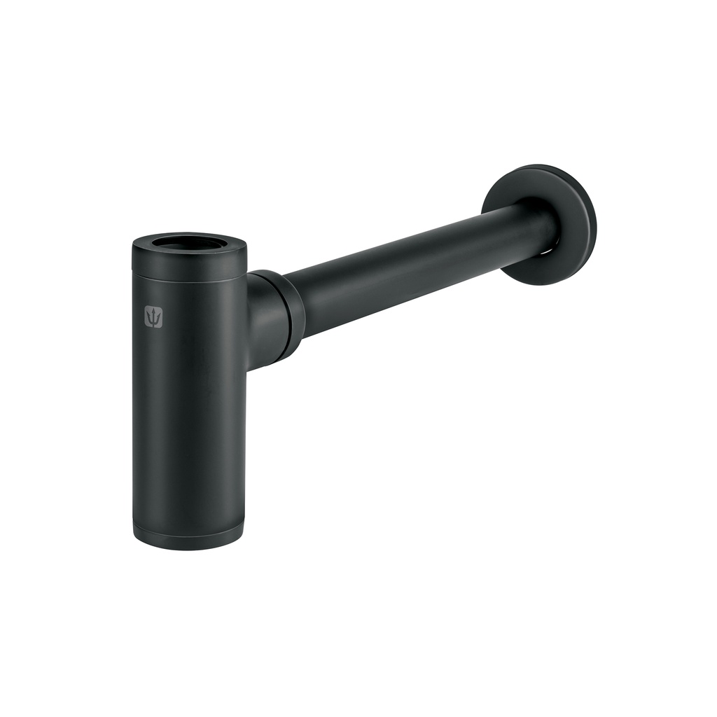 Céspol de bote minimalista 1 1/4', negro, para lavabo, Foset - Pag 501