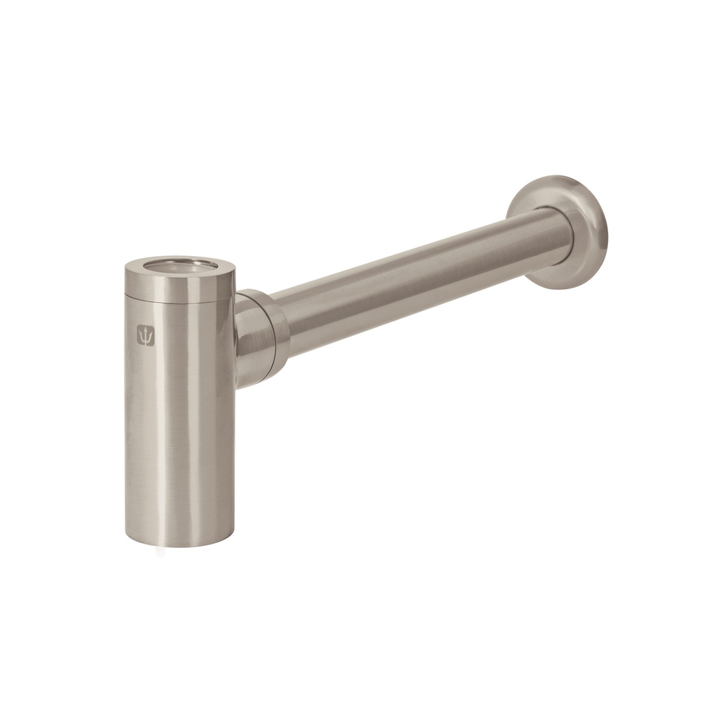 [T45284] Céspol de bote p/lavabo minimalista s/contra, satín, 1-1/4'