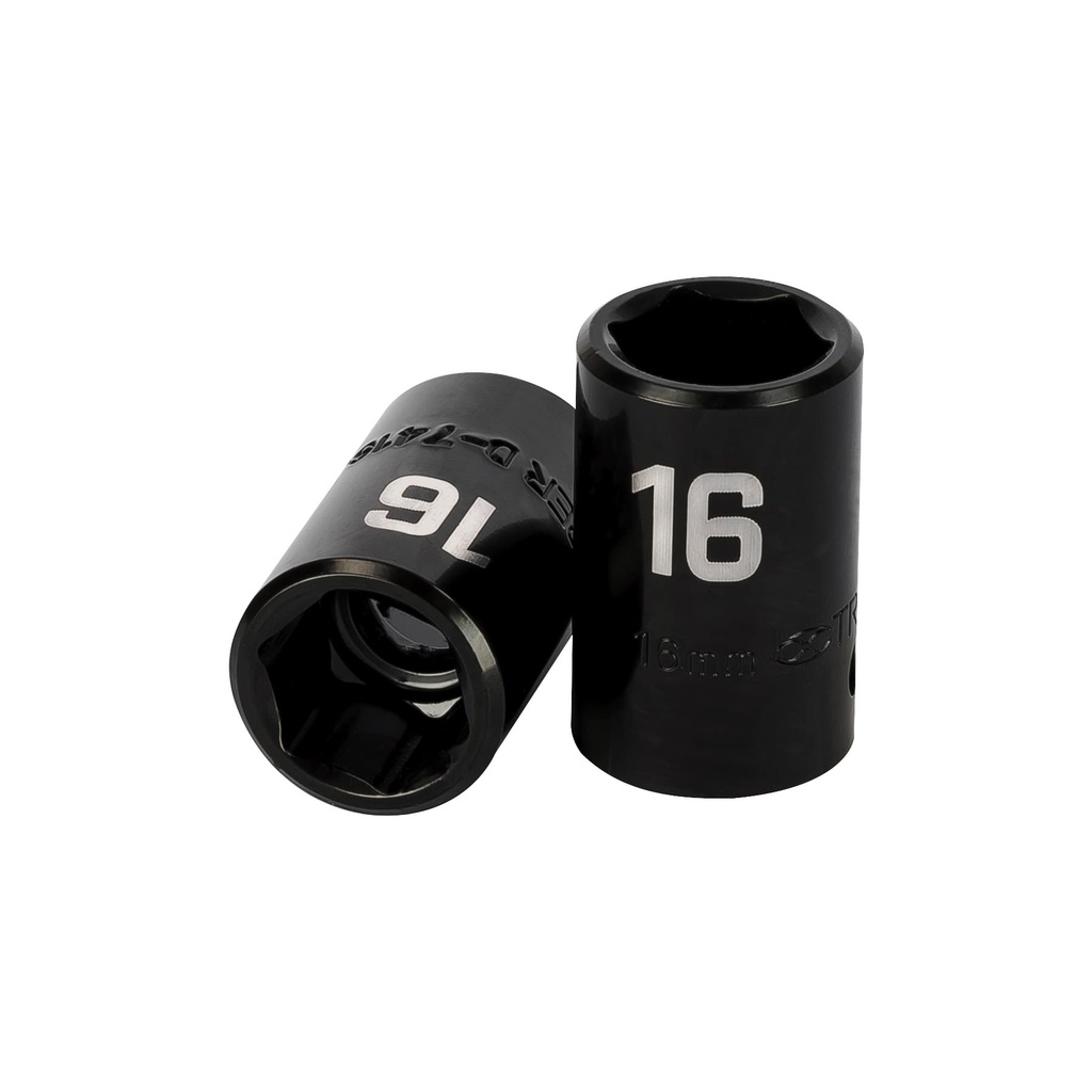 Dado cuadro 1/2' de impacto 6 puntas de 16 mm, Truper - Pag 125
