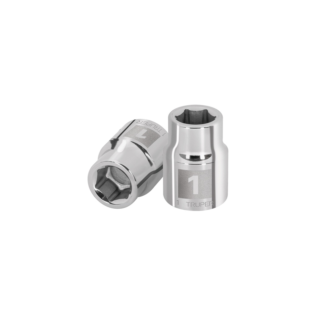 Dado de 1', 6 puntas, cuadro 3/4', Truper