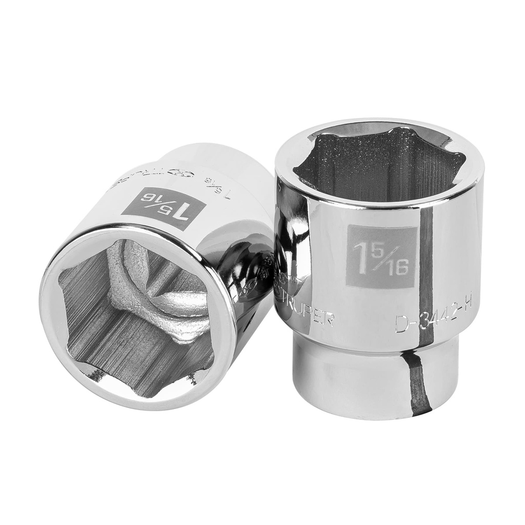 Dado de 1-5/16', 6 puntas, cuadro 3/4', Truper - Pag 121