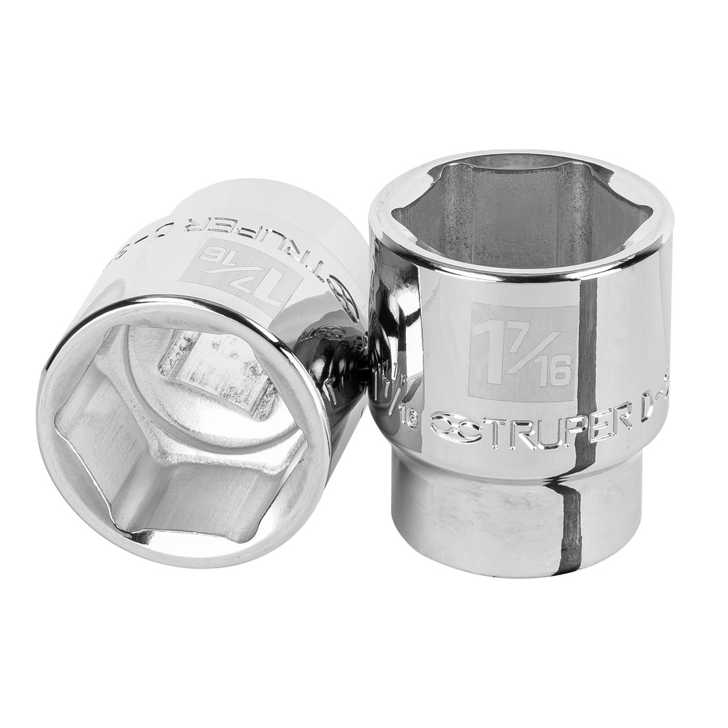 Dado de 1-7/16', 6 puntas, cuadro 3/4', Truper - Pag 121