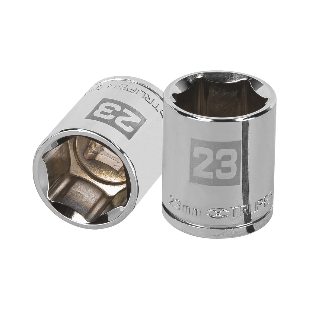Dado de 23 mm, 6 puntas, cuadro 1/2', Truper - Pag 120