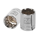 Dado de 24 mm, 12 puntas, cuadro 1/2', Truper - Pag 154