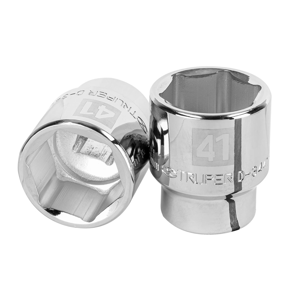 Dado de 41 mm, 6 puntas, cuadro 3/4', Truper - Pag 121