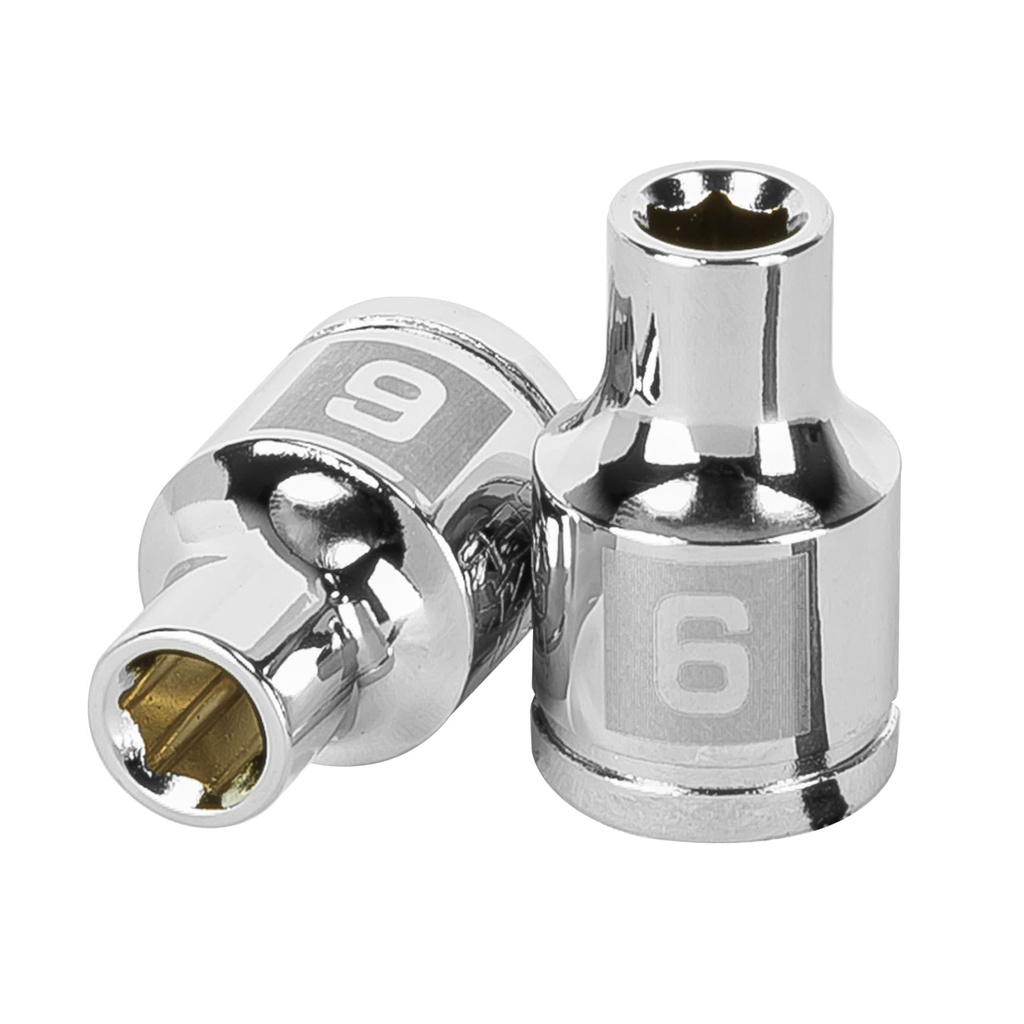 Dado de 6 mm, 6 puntas, cuadro 3/8', Truper - Pag 118