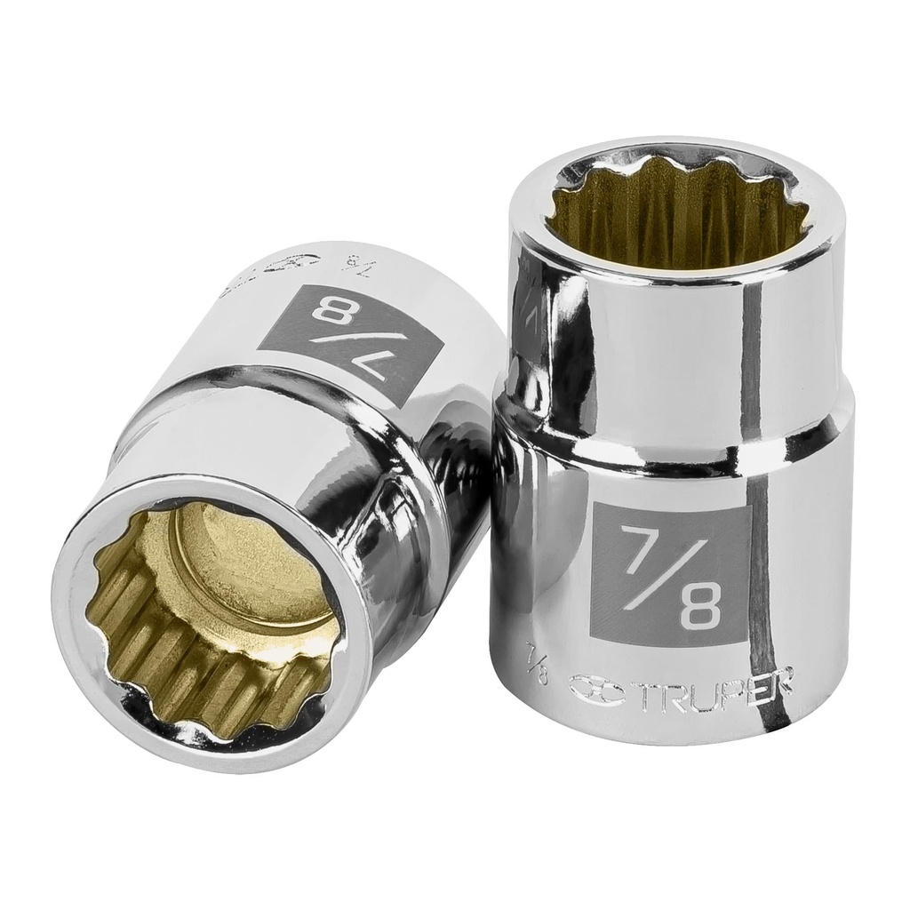 Dado de 7/8', 12 puntas, cuadro 3/4', Truper - Pag 121