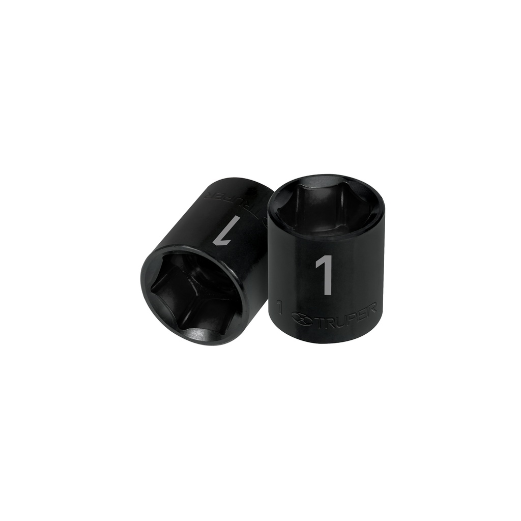 Dado de impacto de 1', 6 puntas, cuadro 1/2', Truper - Pag 125