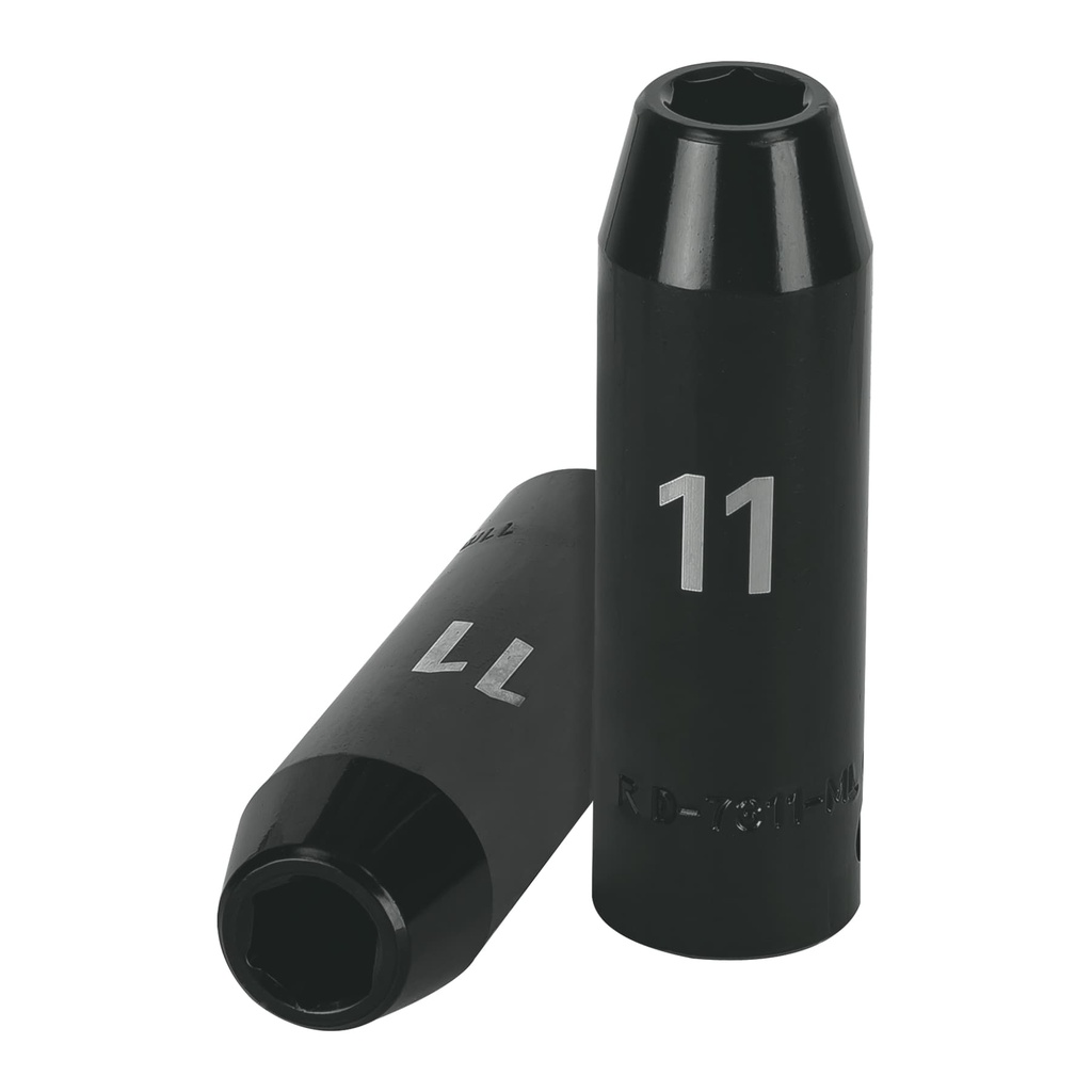 Dado largo cuadro 1/2' de impacto 6 puntas de 11 mm, Truper - Pag 125
