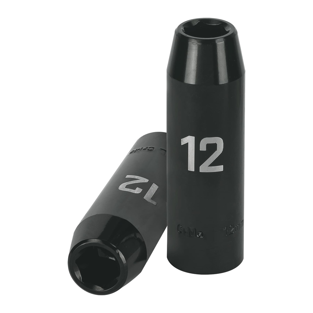 Dado largo cuadro 1/2' de impacto 6 puntas de 12 mm, Truper - Pag 125