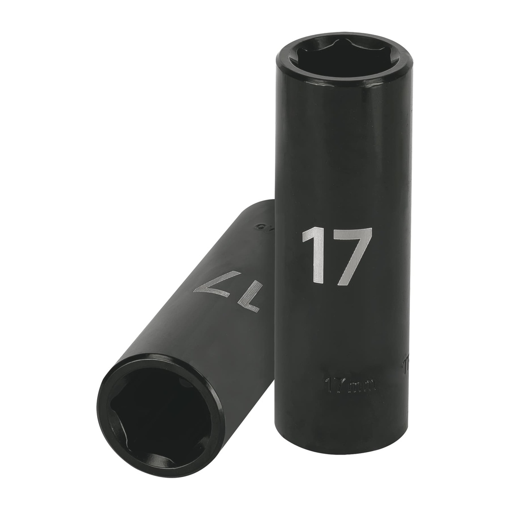 Dado largo cuadro 1/2' de impacto 6 puntas de 17 mm, Truper - Pag 125