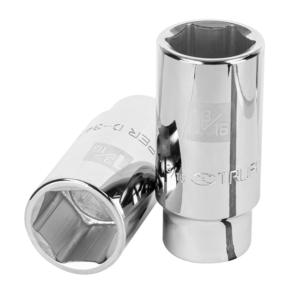 Dado largo de 1-3/16', 6 puntas, cuadro 3/4', Truper - Pag 121