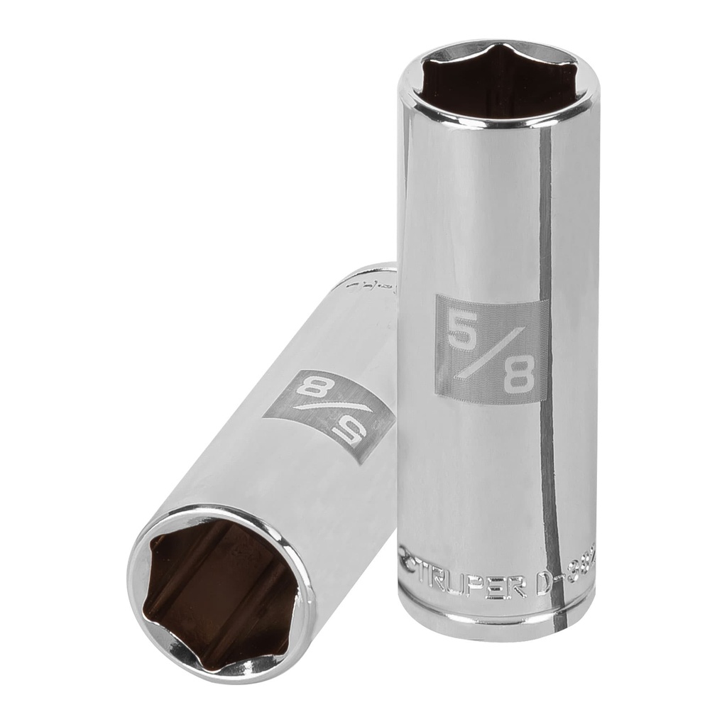 Dado largo de 5/8', 6 puntas, cuadro 3/8', Truper - Pag 118