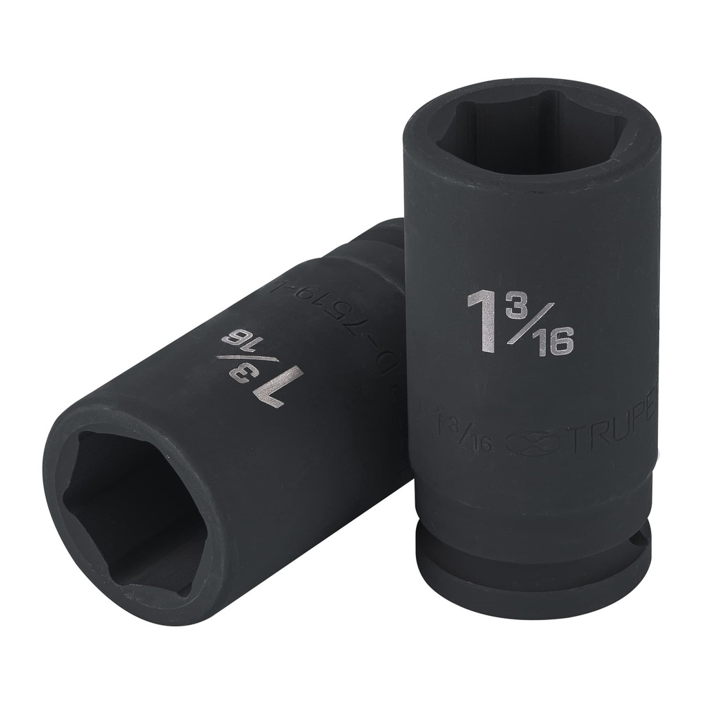 Dado largo de impacto de 1-3/16', 6 puntas, cuadro 3/4' - Pag 125