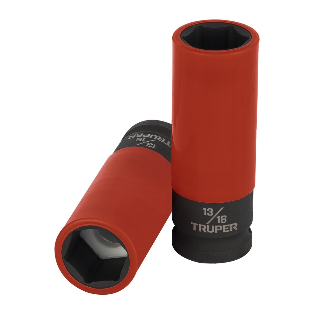 Dado largo impacto prot. plást. 13/16', 6 puntas,cuadro 1/2' - Pag 125