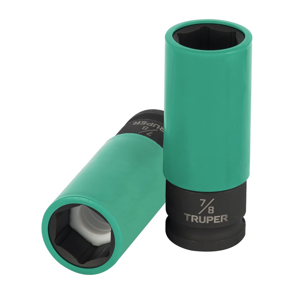 Dado largo impacto prot. plást. 7/8', 6 puntas, cuadro 1/2' - Pag 125